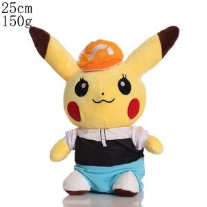 Pikachu Plush Toy with Orange Hat